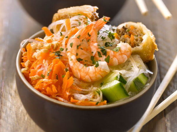 Bol bun aux crevettes