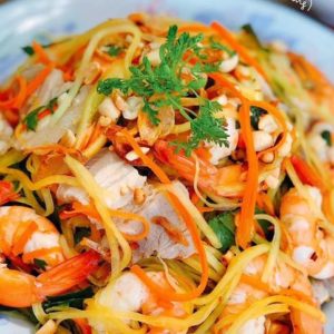 Gỏi đu đủ tôm